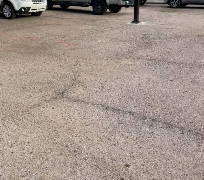 caliber-collision-before-asphalt-patching-mesa-arizona